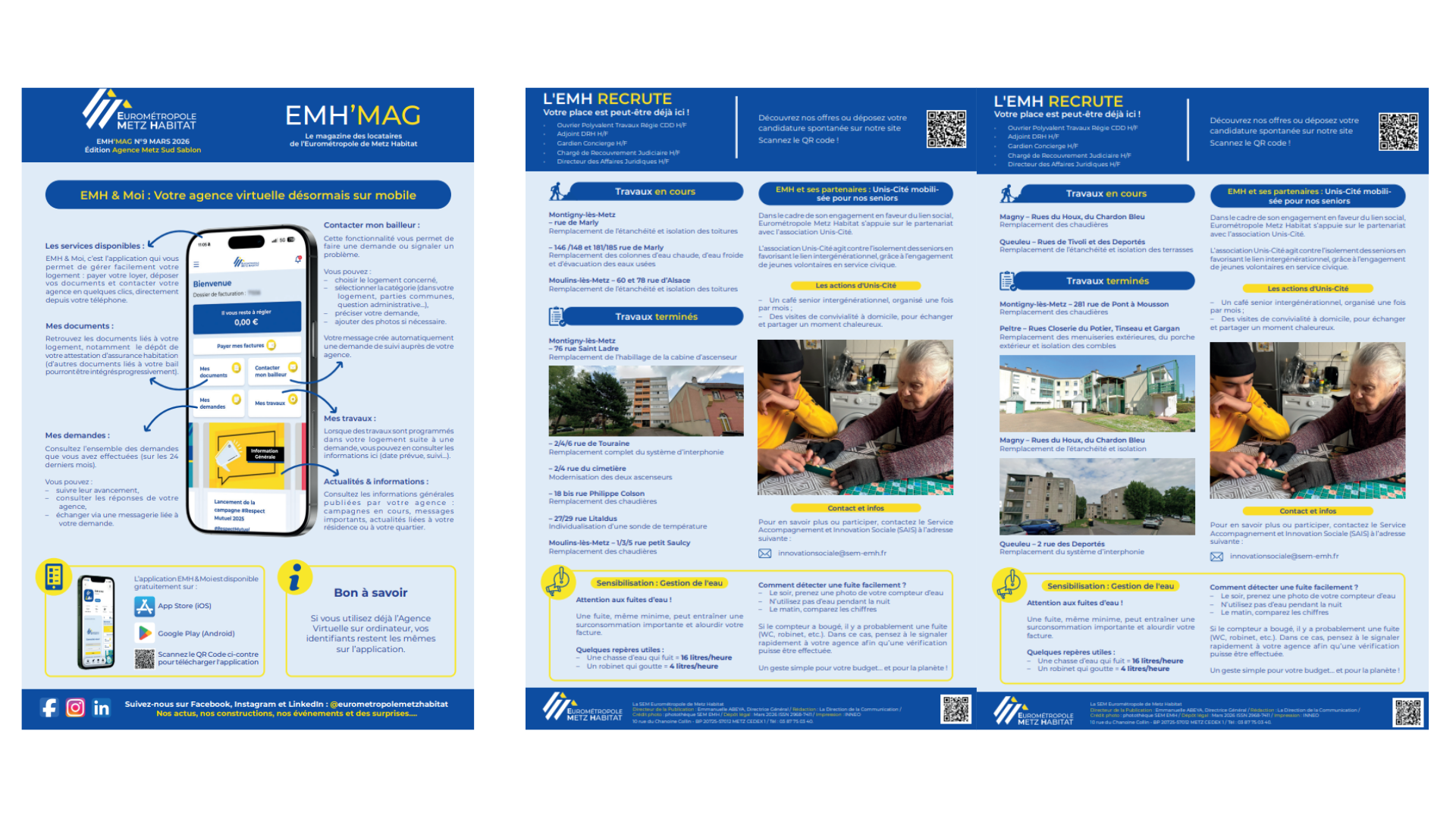 EMH’MAG – Site Internet